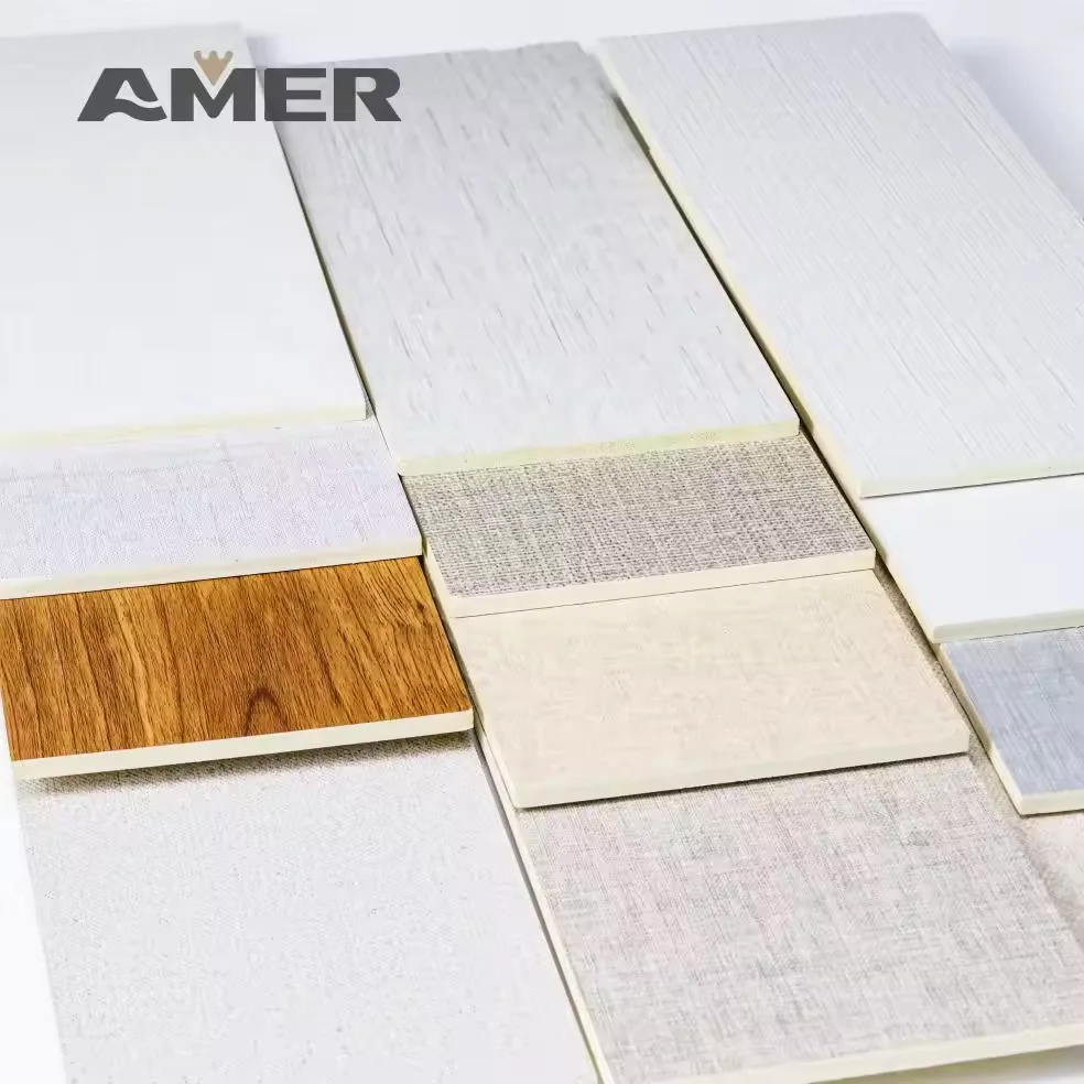 Amer Factory Easy Install Flexible Bamboo Charcoal Wood Veneer wood veneer wall panels
