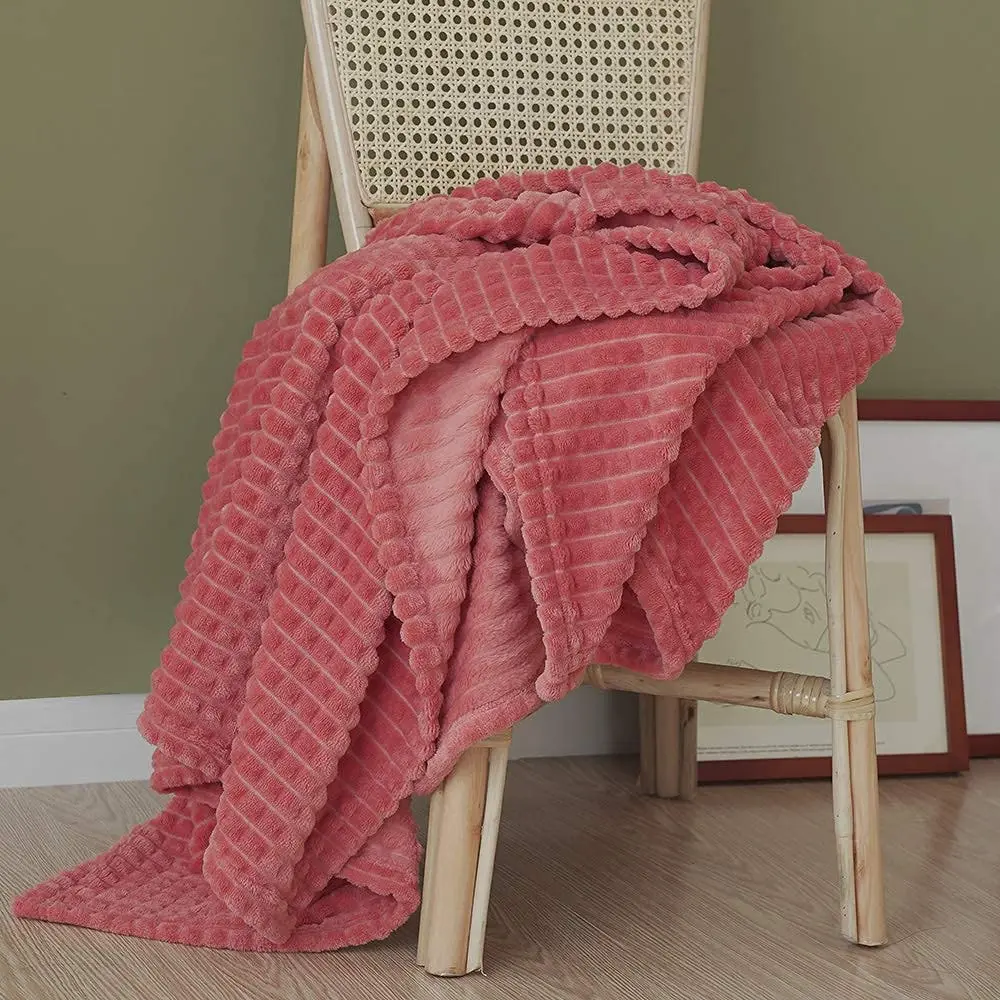 Living Room Thick 100 Polyester Blanket Life Comfort Microfiber Materials Jersey Blankets For Sofa