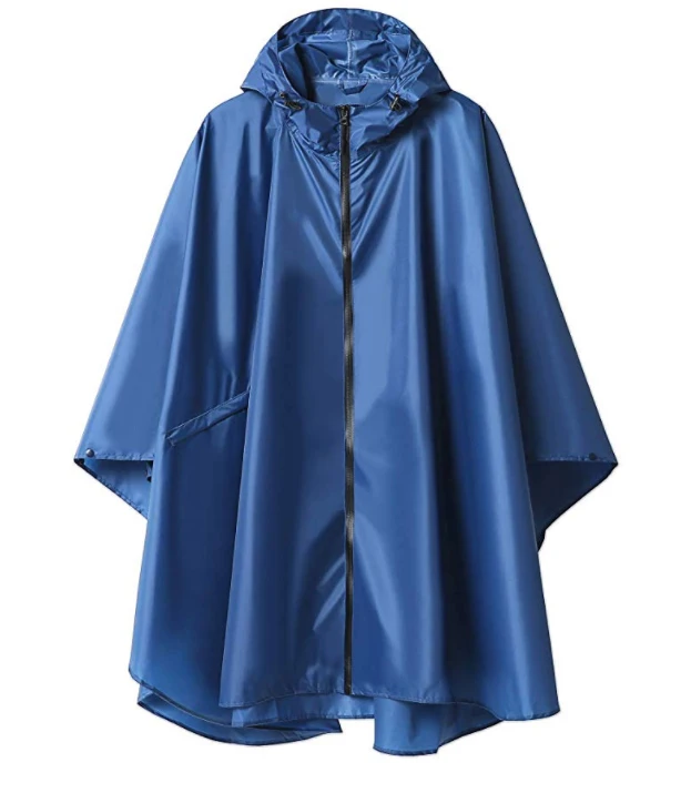 Custom logo Foldable Polyester Breathable Poncho Muilt-color Motorcycle Rain Poncho