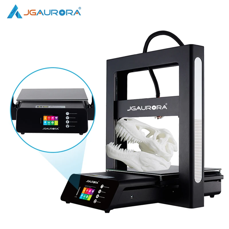 JGAurora / JGMaker A5S 2,8 дюймовый сенсорный экран Высокое качество Настольный OEM 3D принтер Impresora 3D