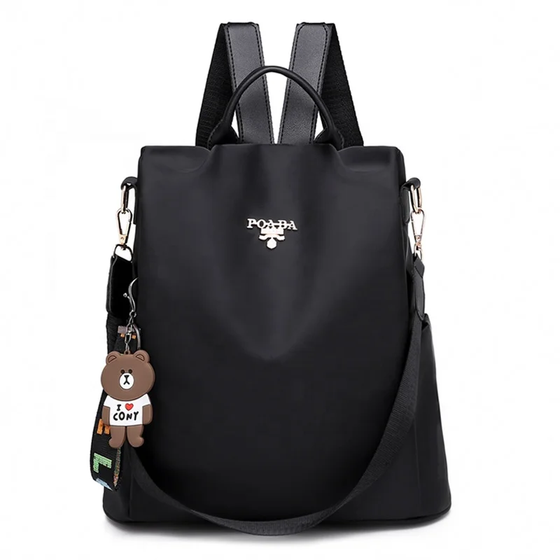 
Women Backpacks Vintage Korea Brand Design Bag Travel Nylon High Quality Small Rucksack Anti Theft Backpack 