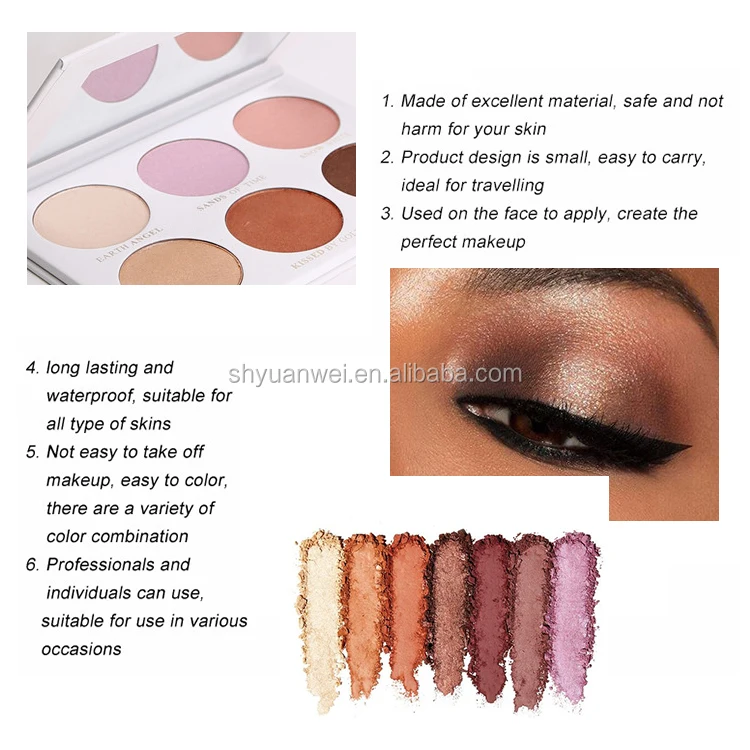 
NE216 high quality private label eyeshadow custom eyeshadow pallets whole sale naked eye shadow eyeshadow palette 