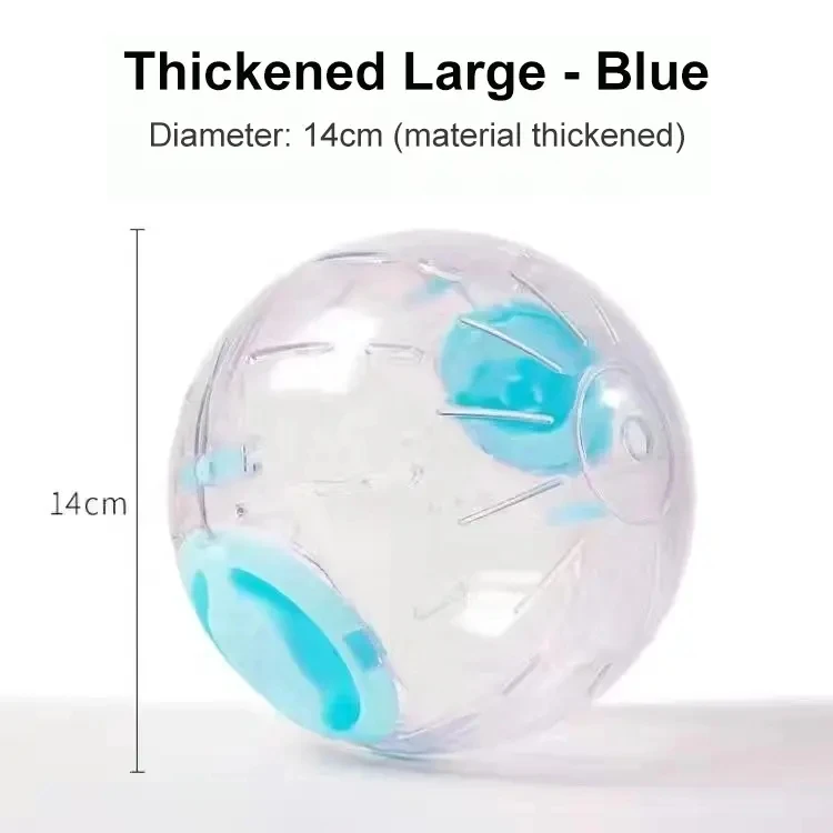 Colorful Indoor Small Pet Plastic Cute Exercise Hamster Jogging Wheel Running Ball Funny Ball For Hamster Small Pets Animals