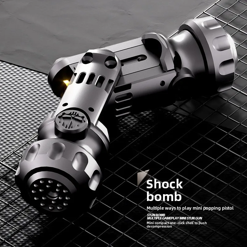 Пластиковая ударно-волновая пуля агента для электроники унисекс Вращающийся складной Запуск 50-100 с/с