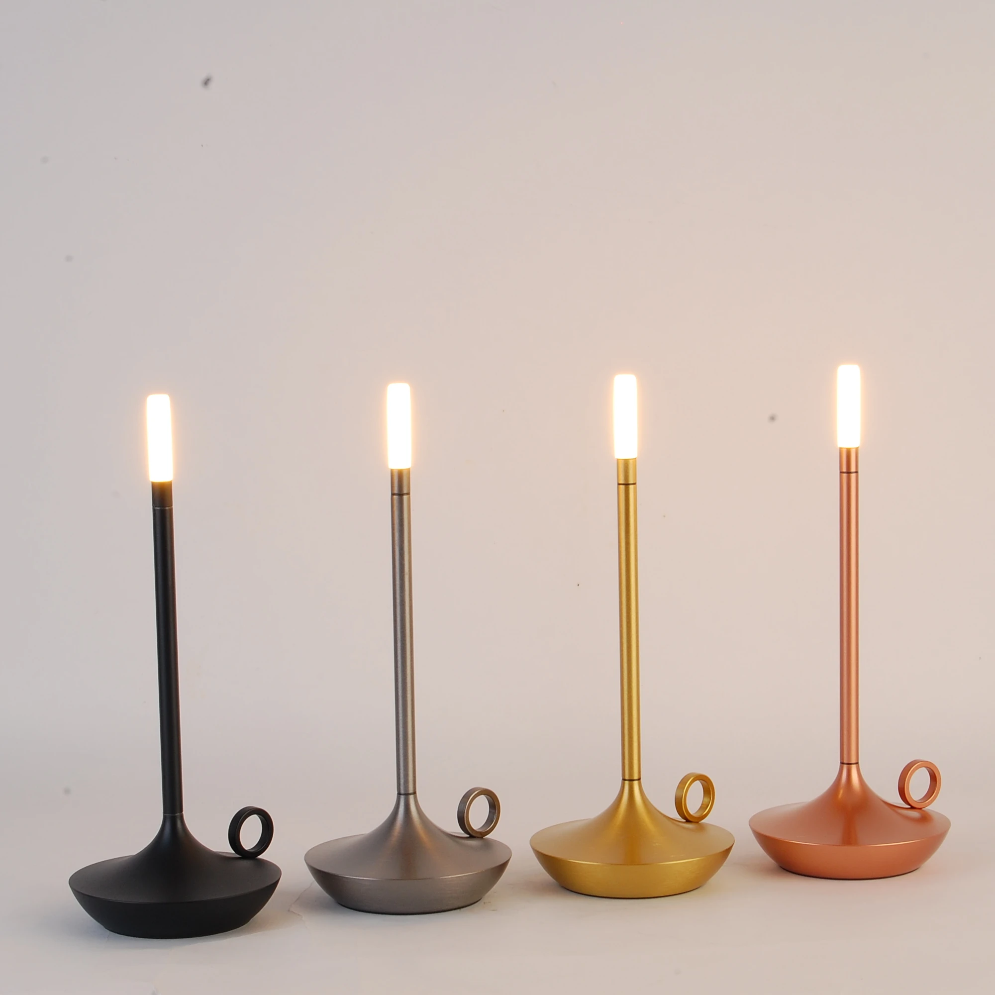 DC Charging Desk Lamp for Bar Candle LED Light New Design