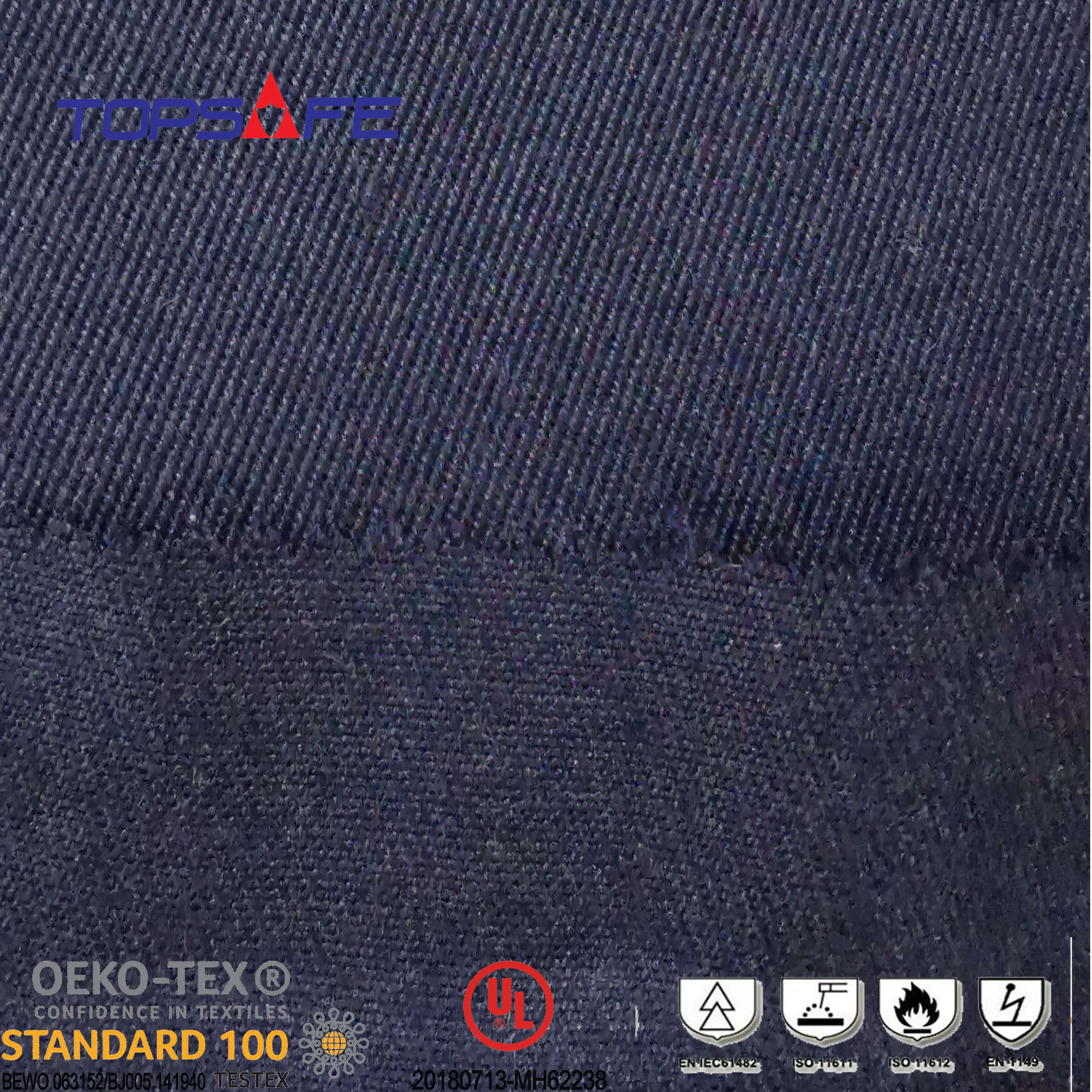 The popular of metal splash protection nomex aramid lenzing fabric for workwear