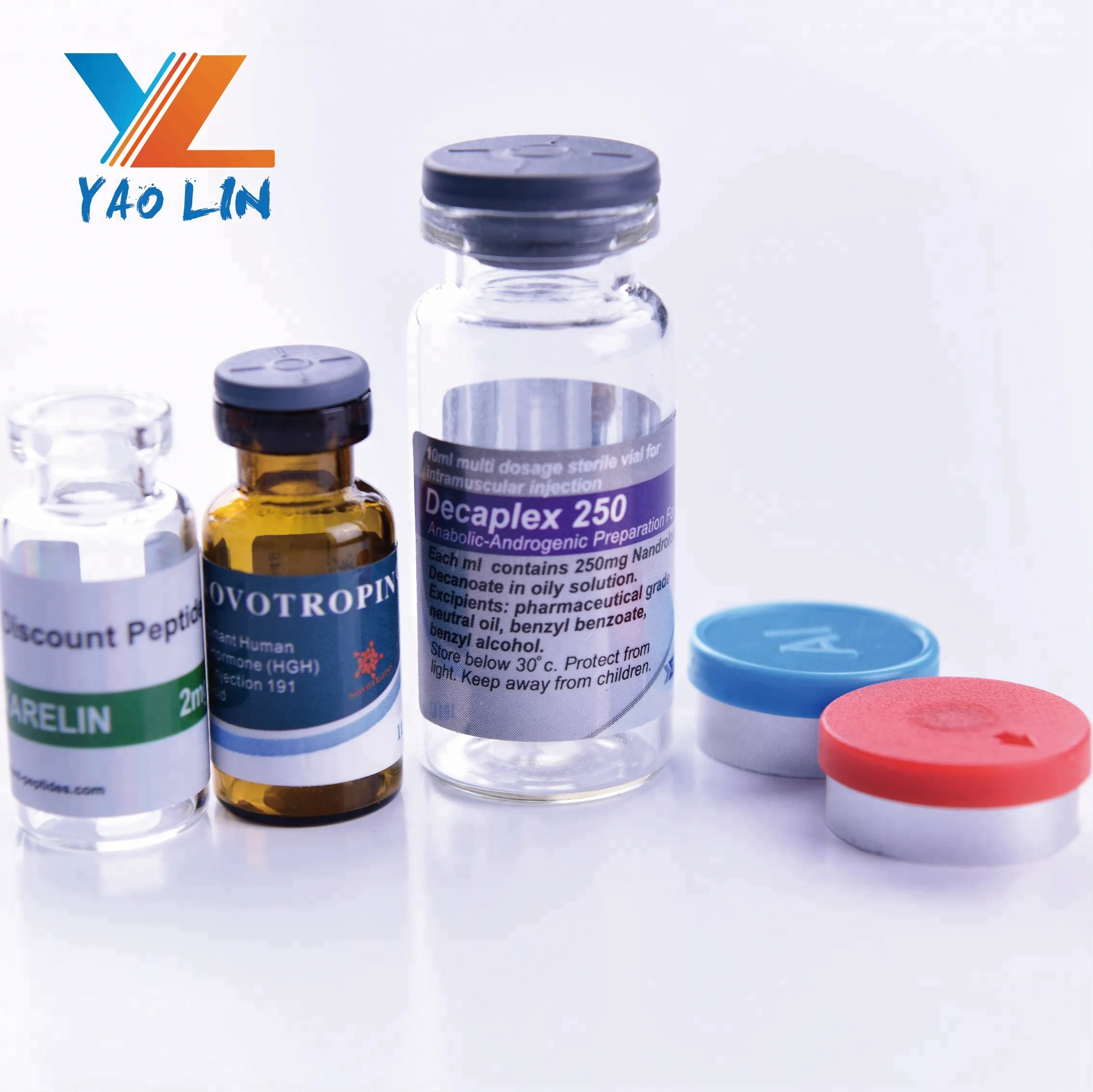 2ml 10ml 15ml Test Steroid Injection Glass Vial