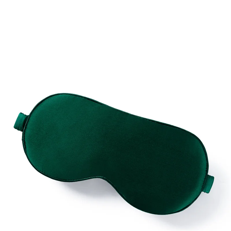 Amazon Hot Selling Personalized Luxury Sleep Eye Mask  Custom Sublimation 16mm Pink Mulberry  Silk Mask With Sleeping