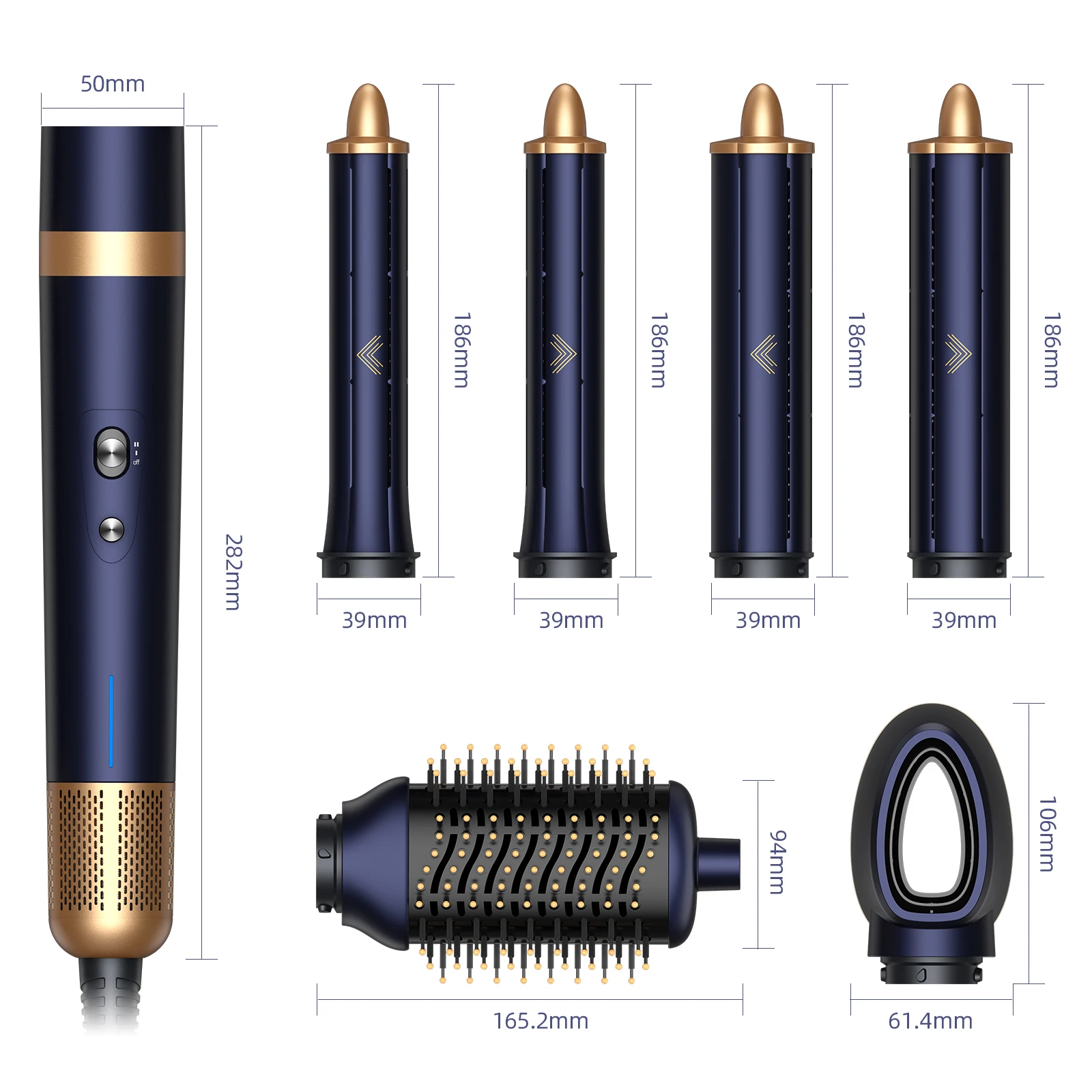 Premium Hot Sell Salon Hair Dryer Hairdryer Hair Wrap Styler Leather Case for hot comb straightener electric hair straightener