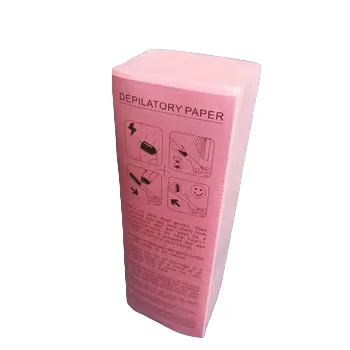 Wholesale Custom Large Professional Disposable Waxing Strips Depilatory Wax Strips Waxing Strips for Women Pink and Colorful