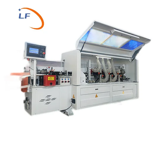 High speed Contour tracking fully automatic edge banding machine with edge