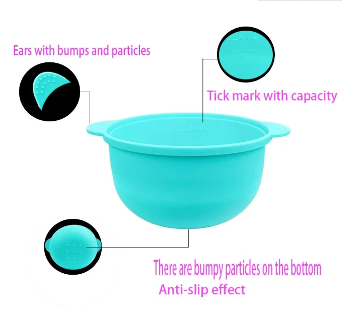 3pcs Silicone Replacement Wax Pot