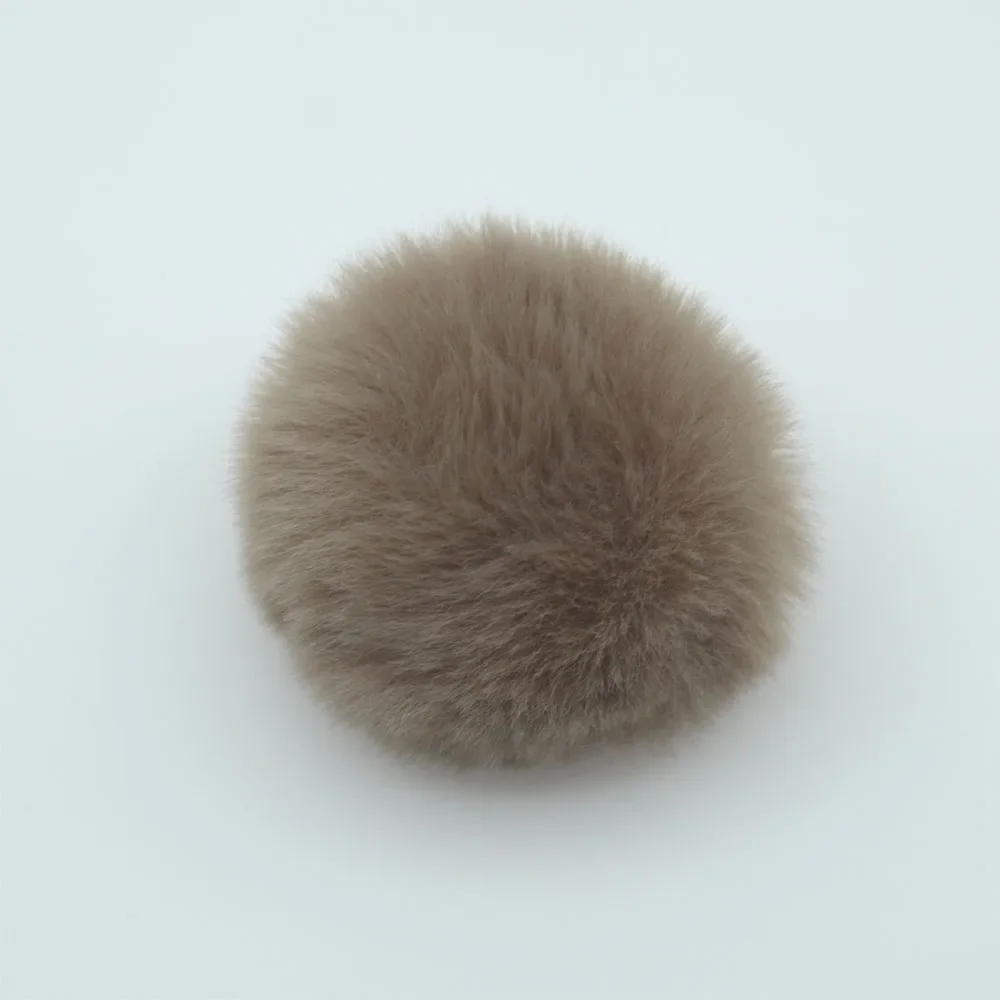 New Arrival Fur Ball Ins Shoes Accessories Toy Plush Keychain Hair