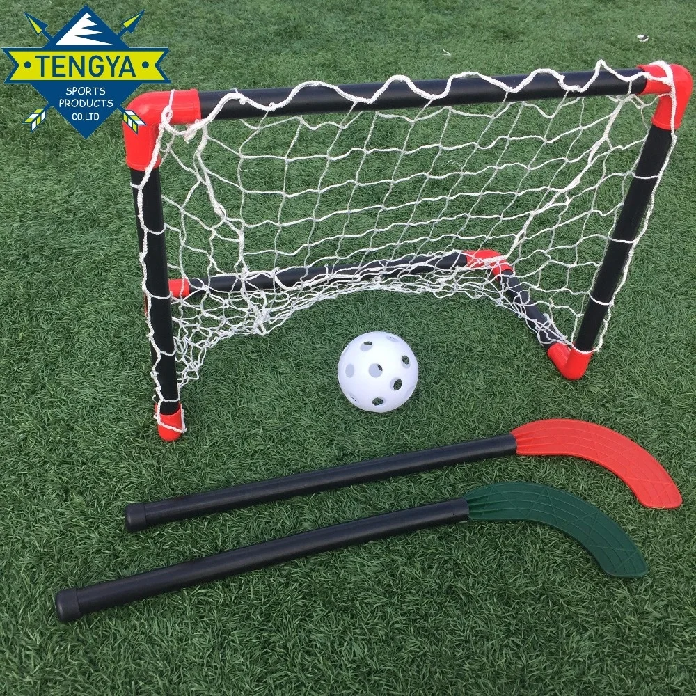 Indoor Outdoor Educational Kids plastic hockey goal children