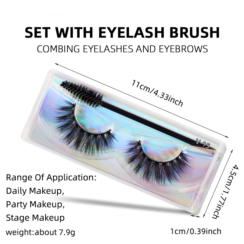 private label high quality silk false eyelashes with brushes  silk eyelashes  high quality lower prices mink eyelash faux mink