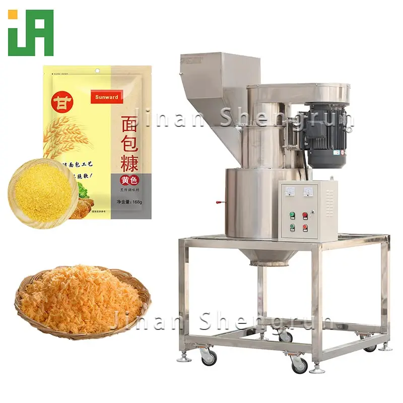 Бренд SHENGRUN Двухвинтовая машина для производства хлебных крошек Panko экструдер автоматическая линия по производству панировочных сухарей