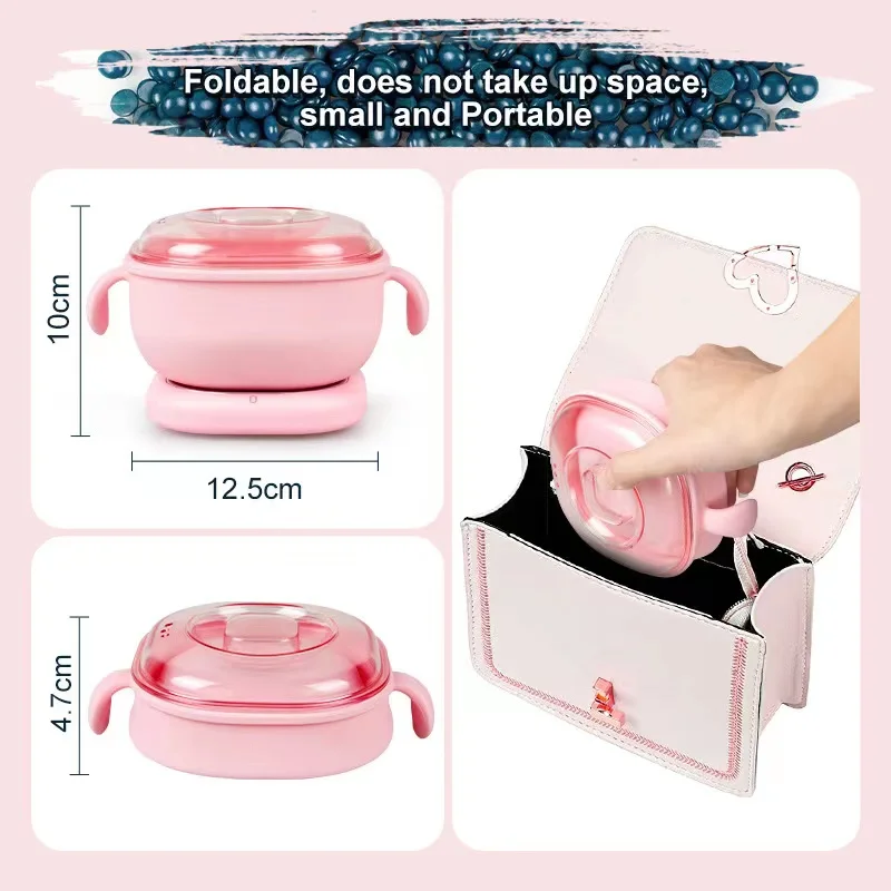 Silicone Wax Warmer Newest Wax Machine Professional Depilatory Wax Heater Melting Warmer