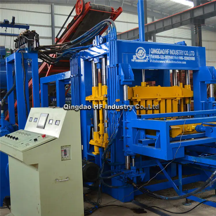 Hydraulic Paver Pavers Making Machine on Sale Cement Hollow Block Making Machine Automatic Foam Concrete Machine with Pump 11000