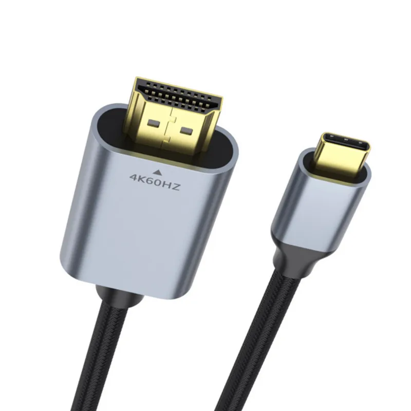 type-c to HDMI adapter cable 4K mobile phone computer monitor same projection display panel cable HD replacement type c to HDMI