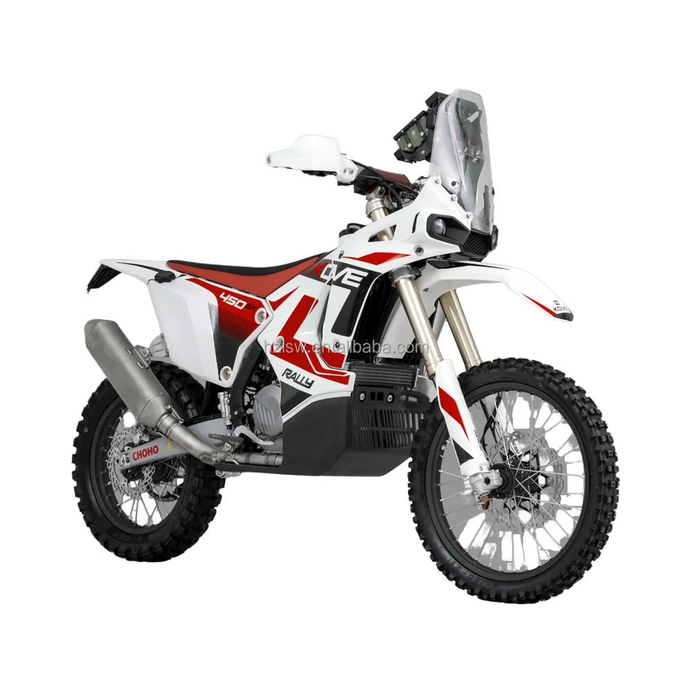 Индивидуальный внедорожный мотоцикл 450cc для езды по пустыне одноцилиндровый двигатель с расширенными функциями