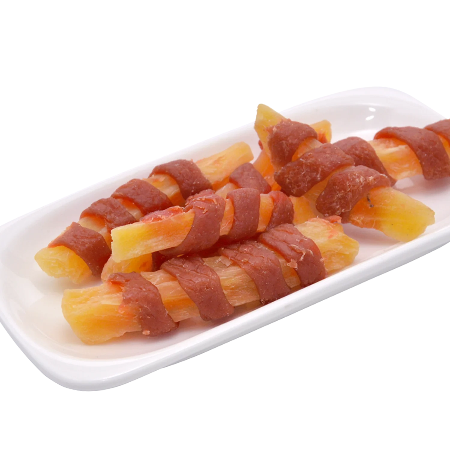 beef and corn starch bone dog rawhide chew dental care  bone  training snacks OEM factory 31073001