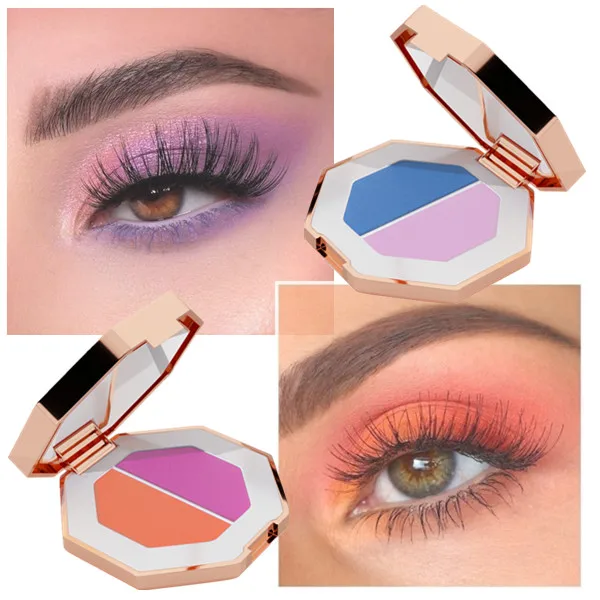 Private Label Eyeshadow blush Baked Powder Repair Blush Eye Shadow palette Lazy Blush Beauty Makeup