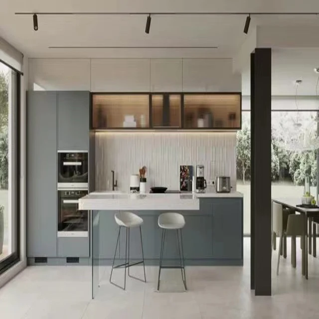 HZ designs modular wooden cabinet with high quality kitchen cabinets