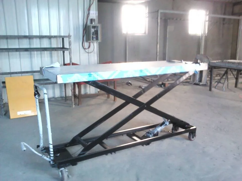 SYSJT-03 Hospital Morgue supplies trolley stretcher mortuary mobile corpse lifter Medical Morgue Hydraulic Cadaver Trolley Lift