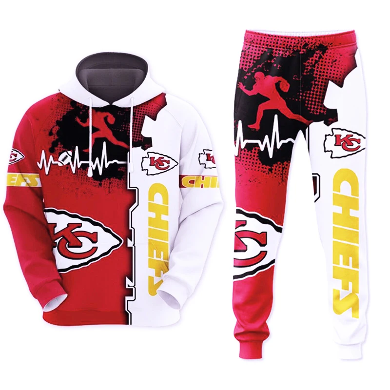 2025 Wholesale New Styles All 32 Football Teams Steelers Packers Raiders Hoodies Pants Man Sports Sets