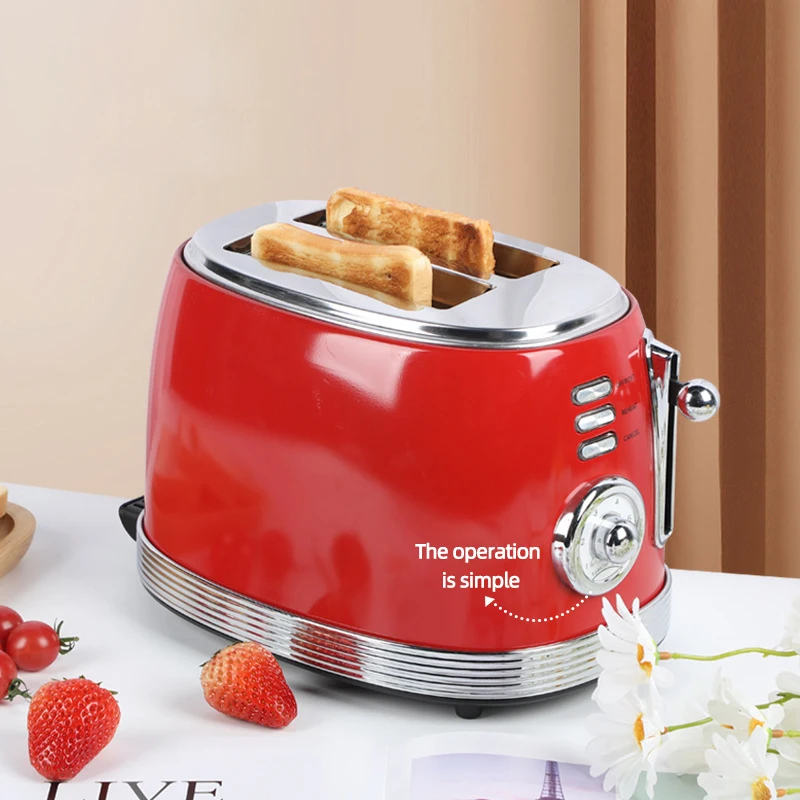 Factory Directly Bread  Machine Low Price Commercial  Machine 4 Slice Bread Kettle And Toaster Set Toaster