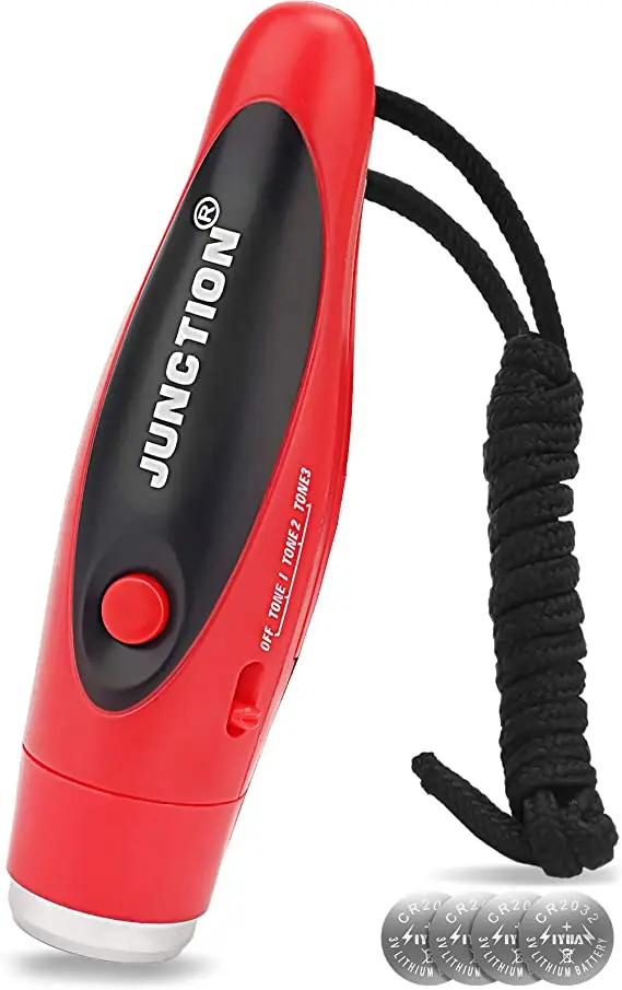 Wholesale High Quality 3 Tone Custom Electronic Whistle High Frequency 125DB Outdoor Survival Electronic Whistle