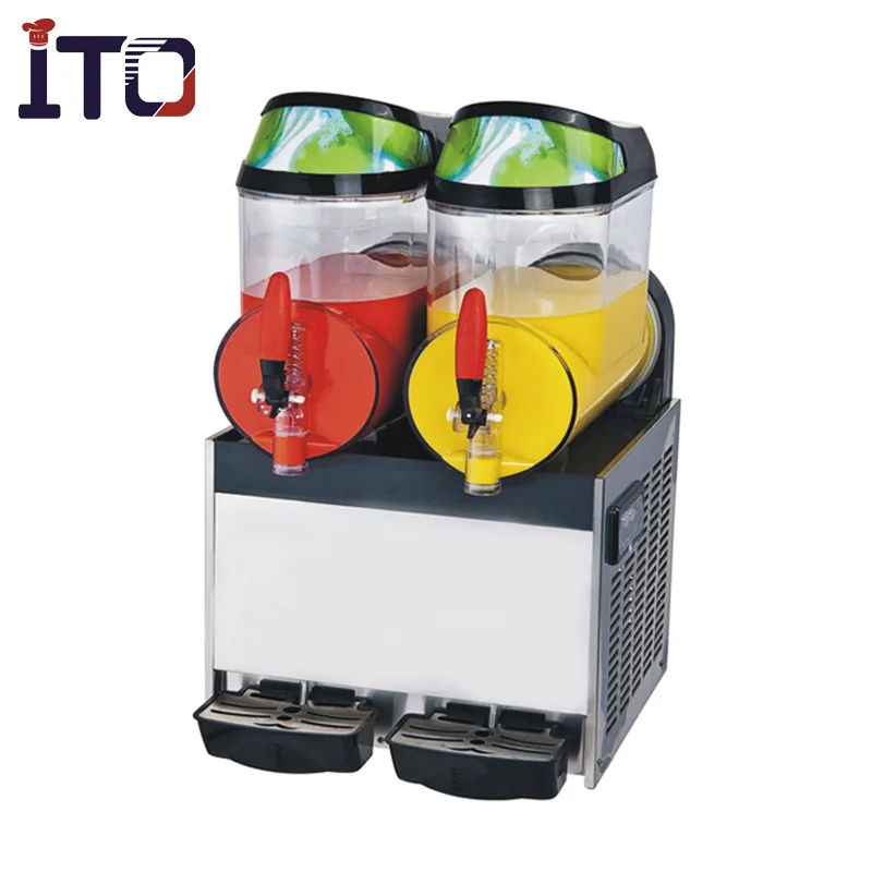 Commercial fruit juice slush machine restaurant tea shop cold drink snow ice slush machine
