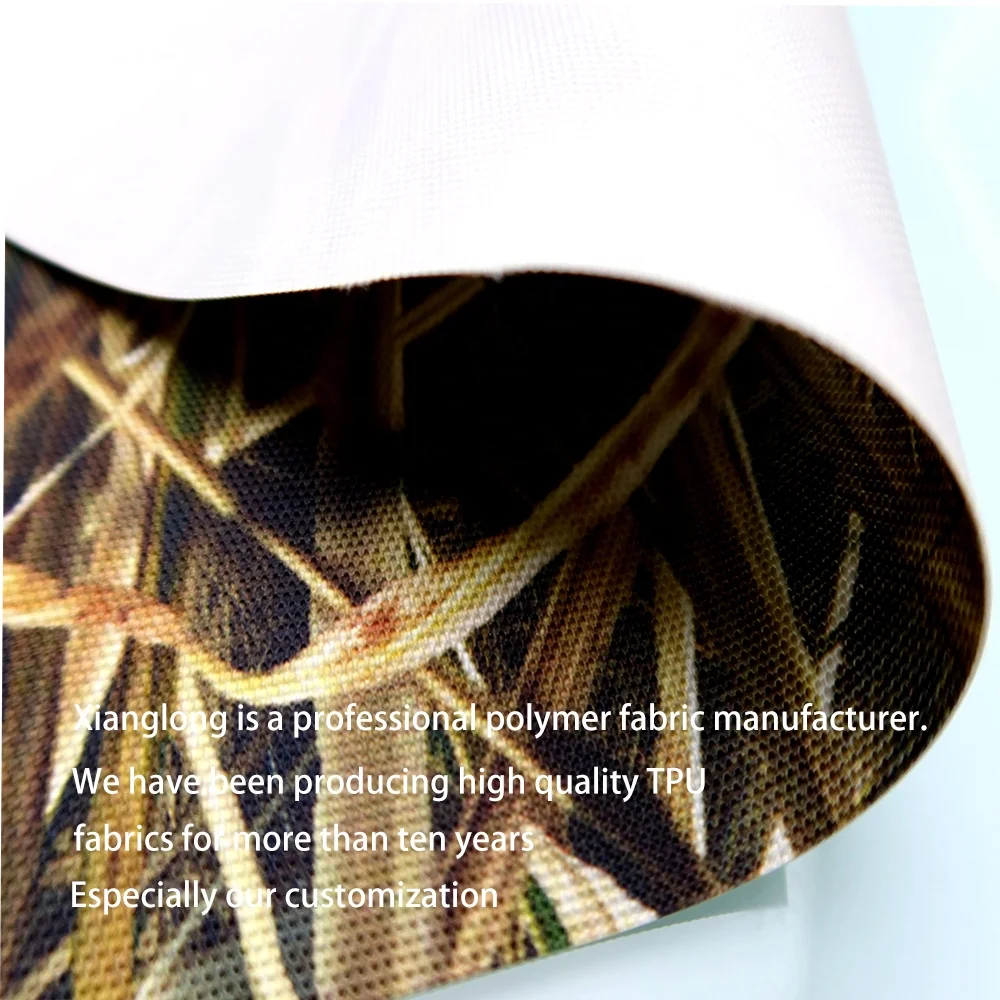 Fabric High Strength and Soft Home Textile Screen Printed 600D Laminated TPU Prime Quality Thickened Silk Jiangsu Taffeta Fabric