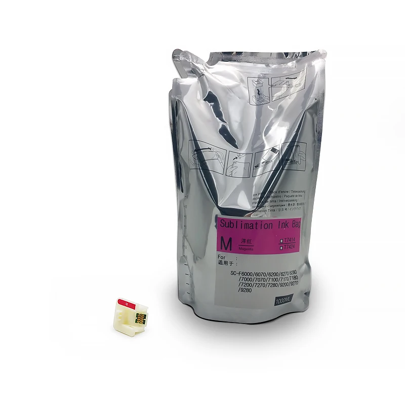  Теплопередающие чернила для струйных принтеров Epson T7414/T7424 Surecolor F6000 F6070 F6200