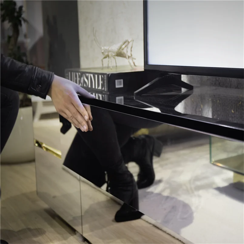 Hight quality Living Room Furniture Set TV Unit Display Stand TV Cabinet tv rack cabinet modern