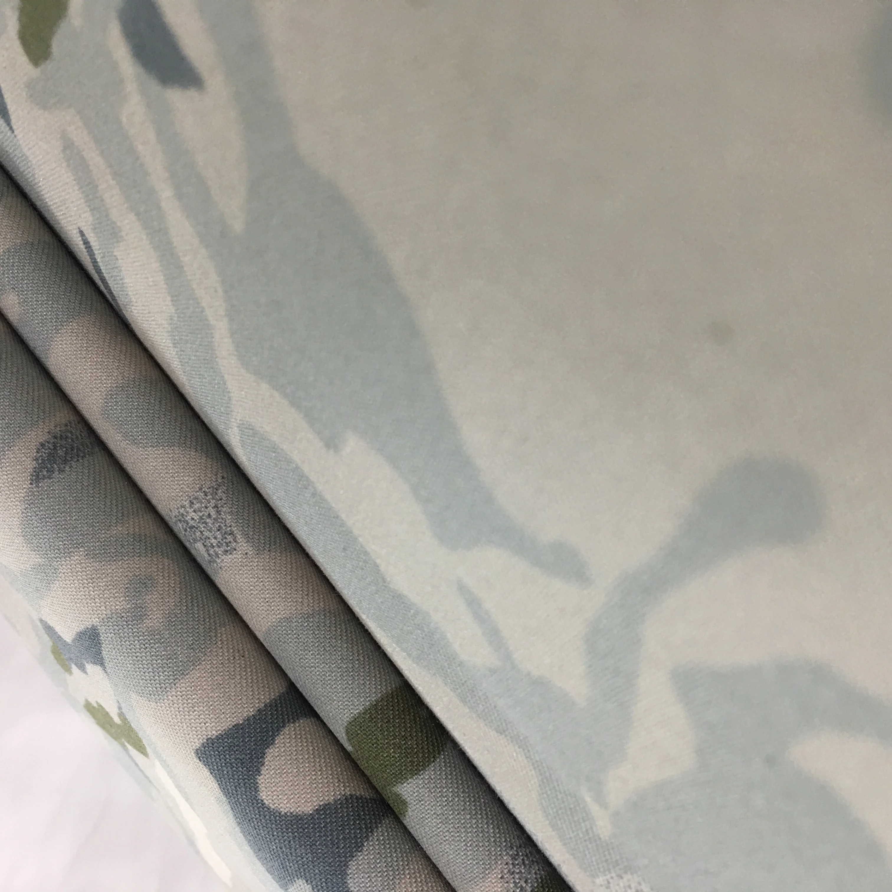 Factory directly breathable polyester printed camouflage fabric overall garment