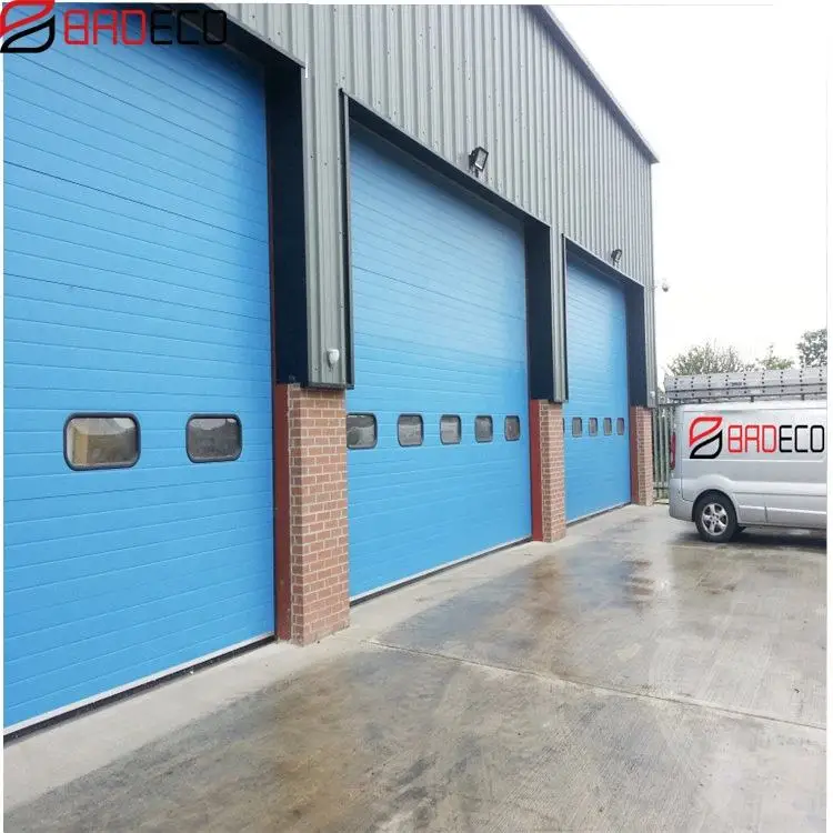 High Quality Automatic Sectional Industrial Vertical Door Steel Industrial Overhead Door