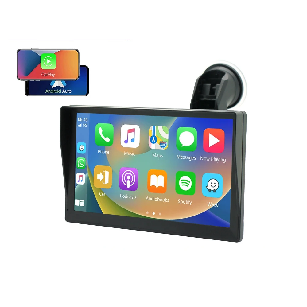 OEM Factory 7 9 10 inch universal car navigation GPS Navigation Universal Portable Carplay Car DVD Player Radio