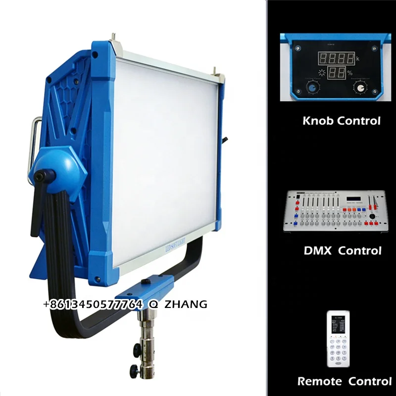 Yidoblo AI-3000BI 300W led v-mount soft studio light broadcast Light Bi COLOR 0%-99% Dimmable video camera led light with remote