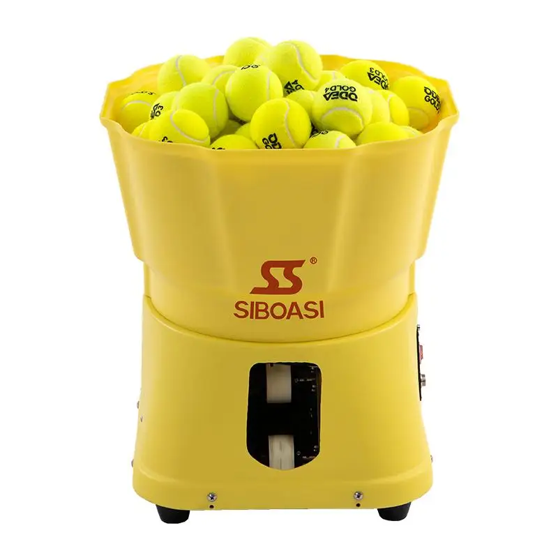 
Family use ball rebound training machine automatic tennis court equipment for players 