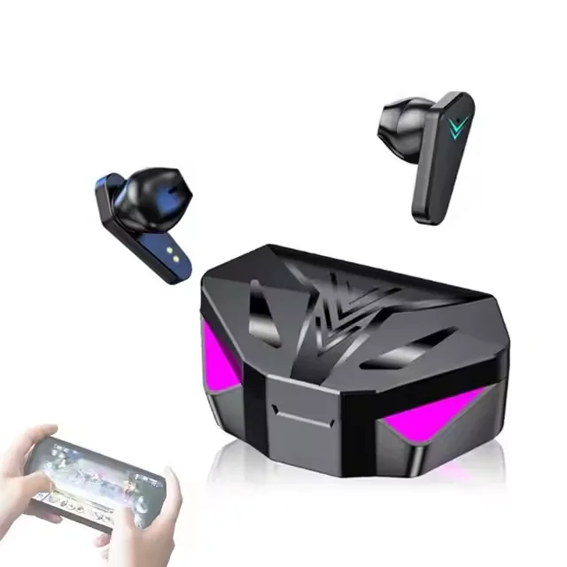 159Wireless Earphone with LED Battery Indicator Type-C Connectors 5G Function for Gaming Mobile Phone Use Waterproof Sound Featu