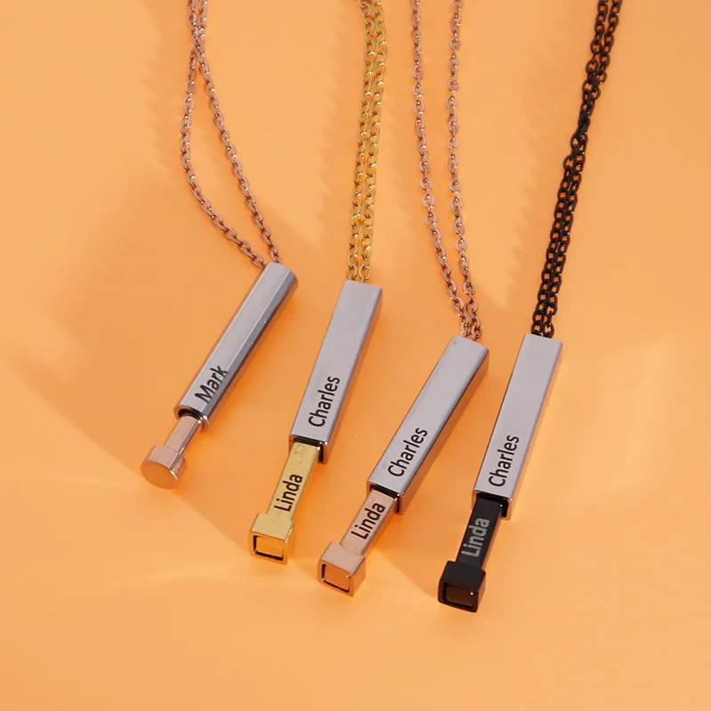 Ожерелье с гравировкой