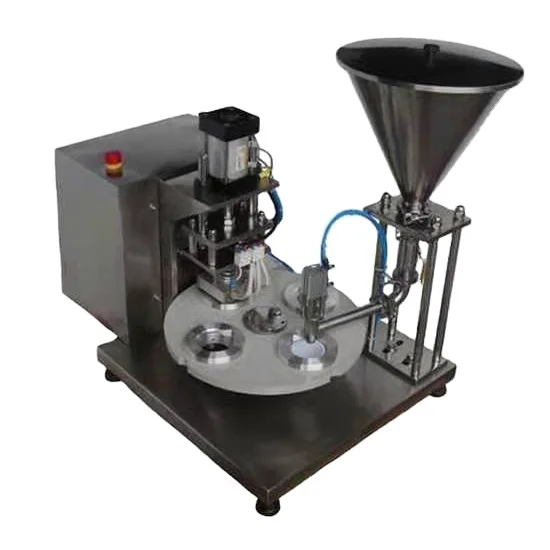 Coffee Capsule Filling Sealing Machine coffee powder capsule filling