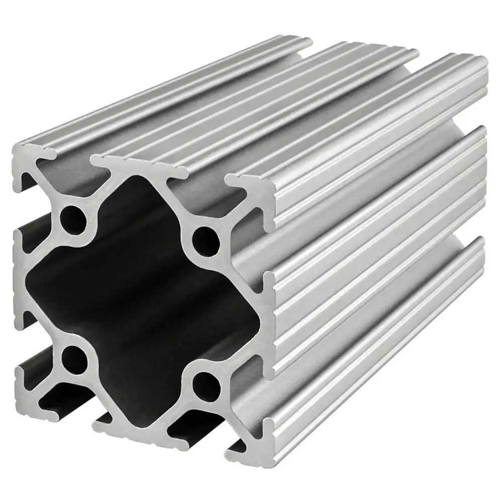 Manufacturer Price 4040 Anodized Aluminum Square Alloy T3-T8 Industrial 40x40 T Slot Profile 6063 Aluminium Section Extrusion