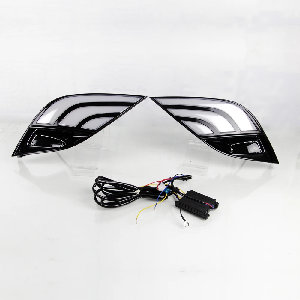 Фабрика непосредственно отличного качества светодиодного дневного света для Toyota Camry 2018 - 2019 с лучшим дизайном DrL дневн