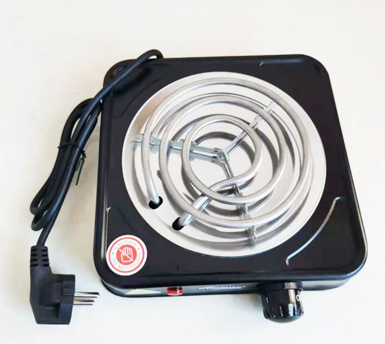 European Standard Charcoal Burner White Black