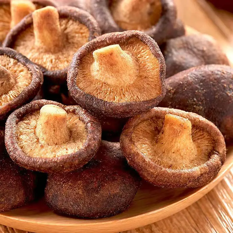 Wholesale Vegan Friendly Original Shiitake Mushroom Chips Instant Vegetable Snacks
