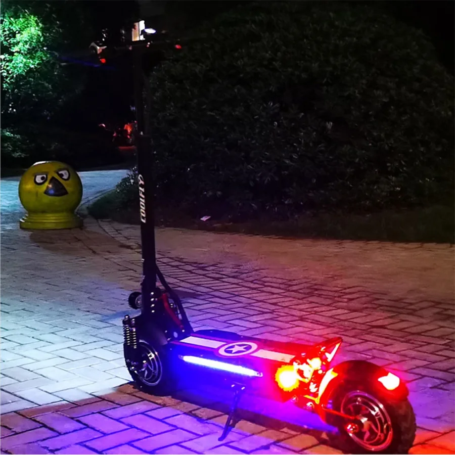 Manufacturer 2000W dual motor foldable electric scooter adult heavy duty escooter 52V max speed 60KM/H Europe warehouse