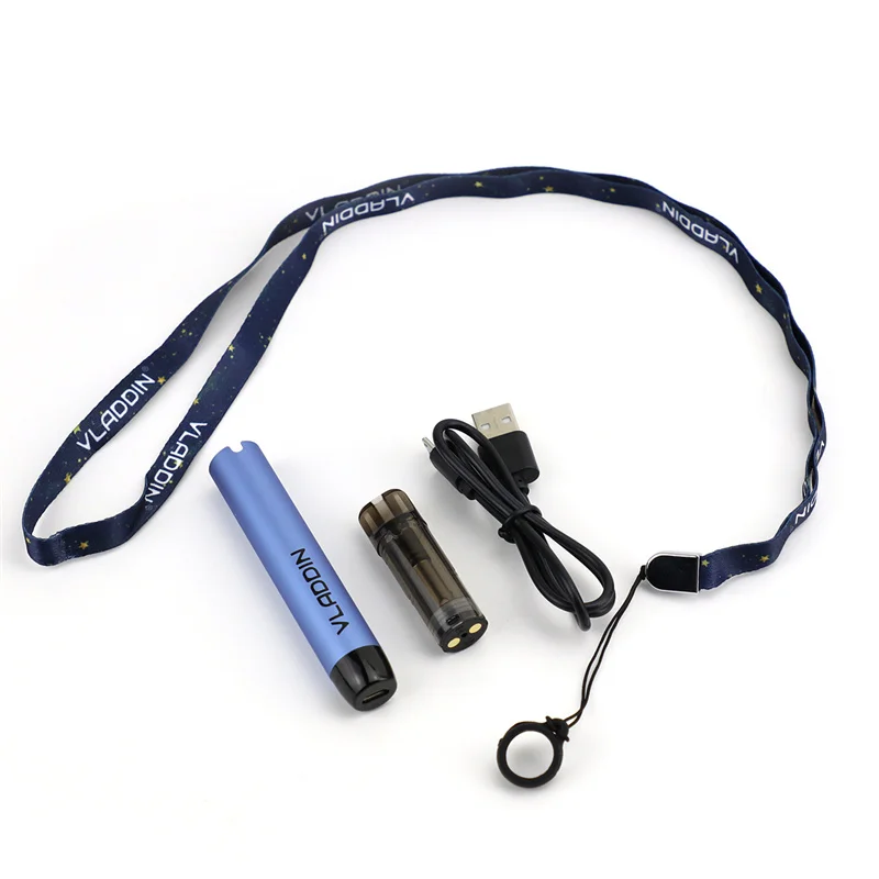 2021 Top Selling Vape Authentic Vladdin X Refillable Pod System 550mAh Battery