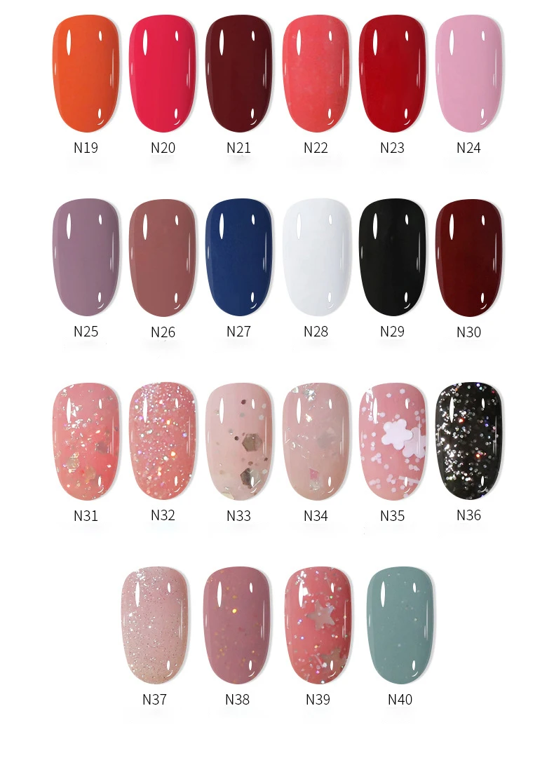 Multi-color optional water-based nail polish No-bake quick drying tear off nail gel nail supplier